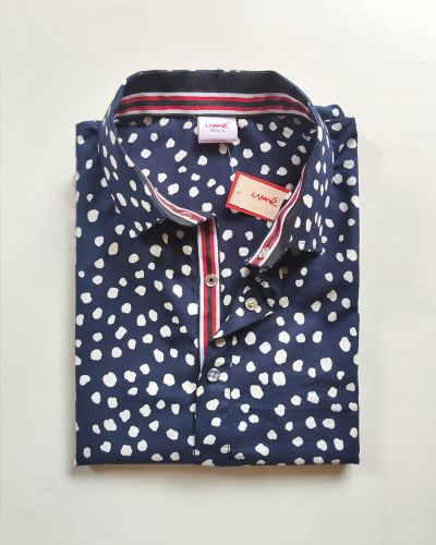 Blue Dotted Party wear 🎈