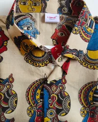 Curbed Crafted Kalamkari Art