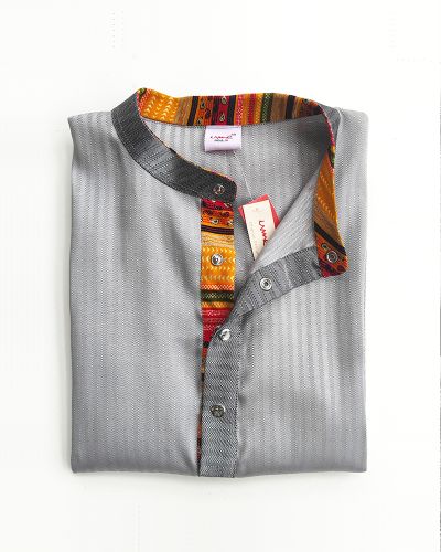 Silver Shine Long Kurta