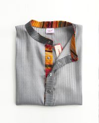 Silver Shine Long Kurta