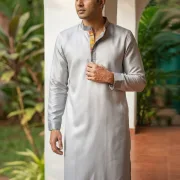 Silver Shine Long Kurta