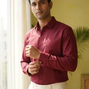 Formal Maroon Shirts