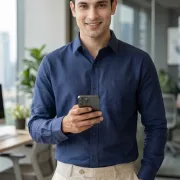 Navy Blue Smart wear