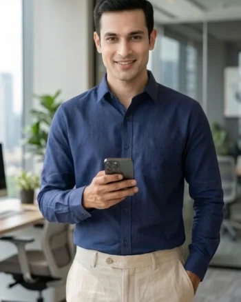 Navy Blue Smart wear