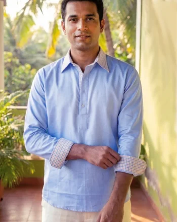 Feather Cotton Kurta 😍