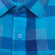 Blue Checkerd Tee Combo New