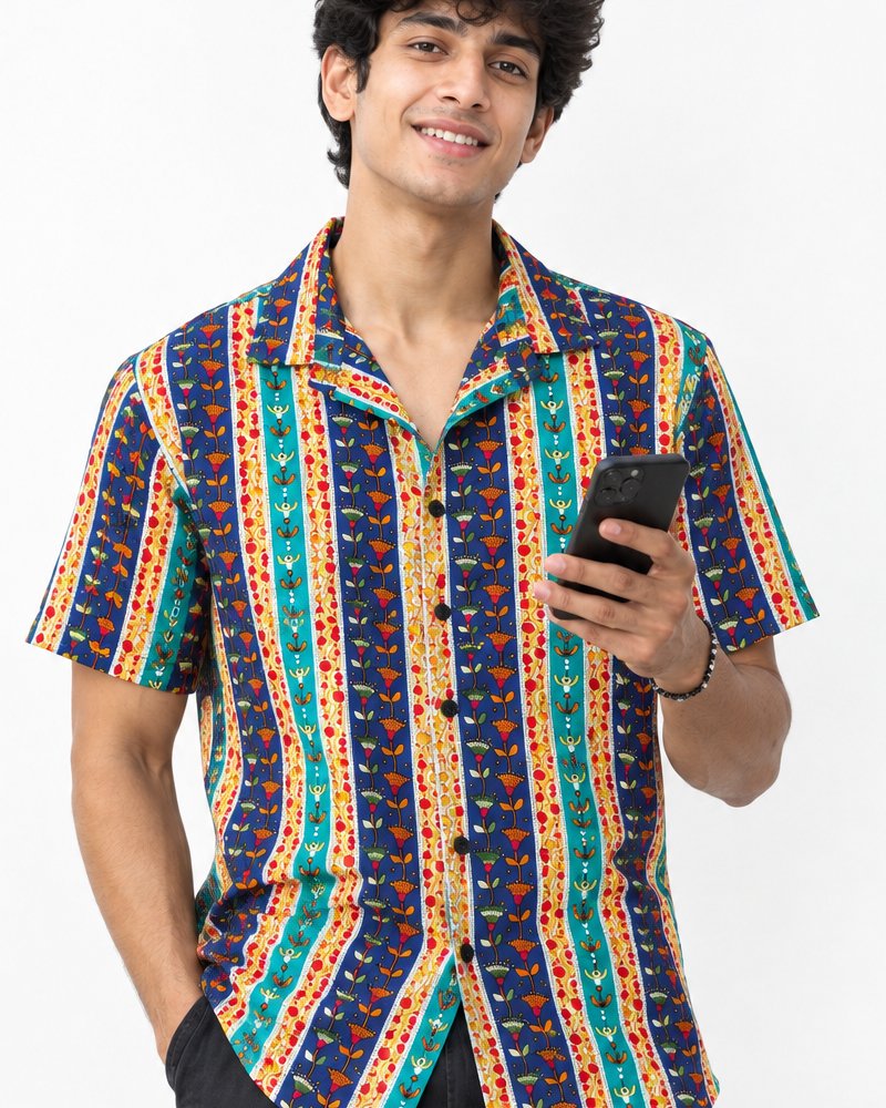 Vertical Stripe printed
